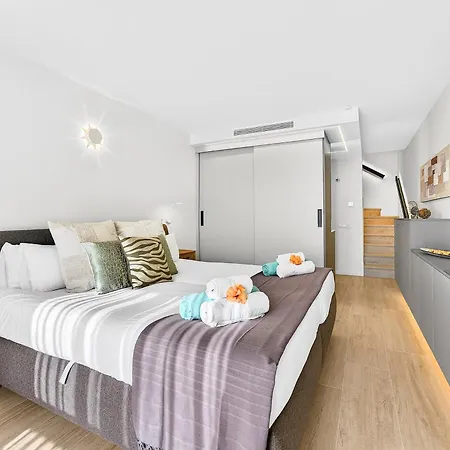 Daire Seaview Oasis Luxury Duplex La Caleta Costa Adeje